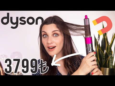 MUCİZEVİ SAÇ ALETİNİ DENEDİM! 👱‍♀️ 🧲 | Dyson Airwrap