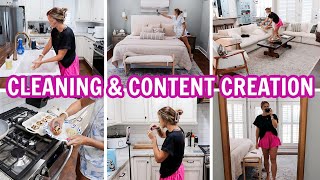 Cleaning Motivation + Behind the Scenes of Content Creation!