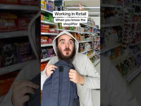 When you know the shoplifter | Retail Life #retail #shorts