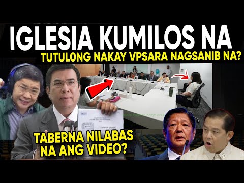 MALAKING GOODNEWS TO! NAGSAMA-SAMA NA TATAP0S SA LAHAT? IGLESIA VPSARA TABERNA SIN0PLAK si BBM-TAMBA