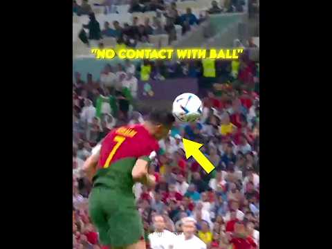 Ronaldo Thought He Scored..