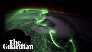 YouTube video thumbnail: 'This one Danced and Snaked': Nasa Astronaut Captures Aurora Australis From Space