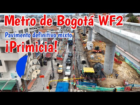 Primicia en Avenida Primero de Mayo Metro de Bogotá WF2