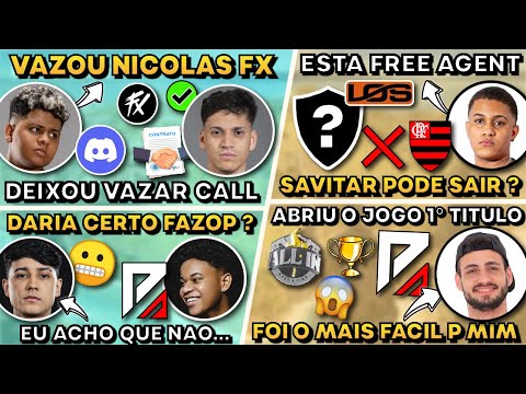 VAZOU NICOLAS NO FX ! SAVITAR PODE SAIR FLA ? METEBALA DESABAFA 1 TITULO ! JAYA DARIA CERTO FAZOP ?