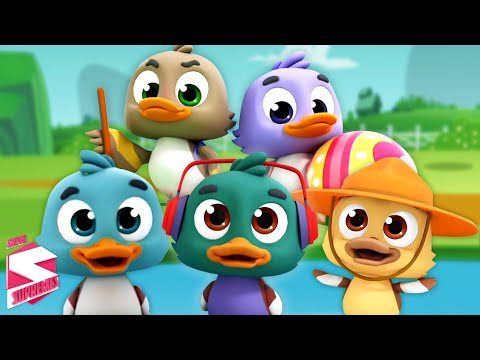 Cinq Petits Canards + Plus Comptines pour Apprendre les Chiffres aux Enfants