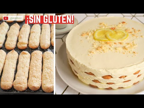 BIZCOCHOS DE SOLETILLA SIN GLUTEN + TARTA CARLOTA | Vainillas sin gluten