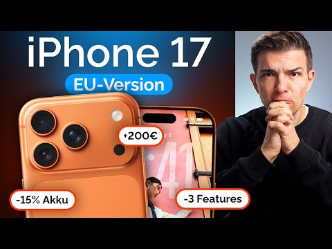 iPhone 17 Pro so viel schlechter in der EU! Das ist die Lösung?! iOS 26 Termin steht! (Apple News)