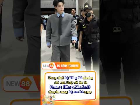 Đang chơi hệ Tổng tài nhưng chỉ cần thấy đồ ăn là Quang Hùng MasterD chuyển sang hệ em bé ngay