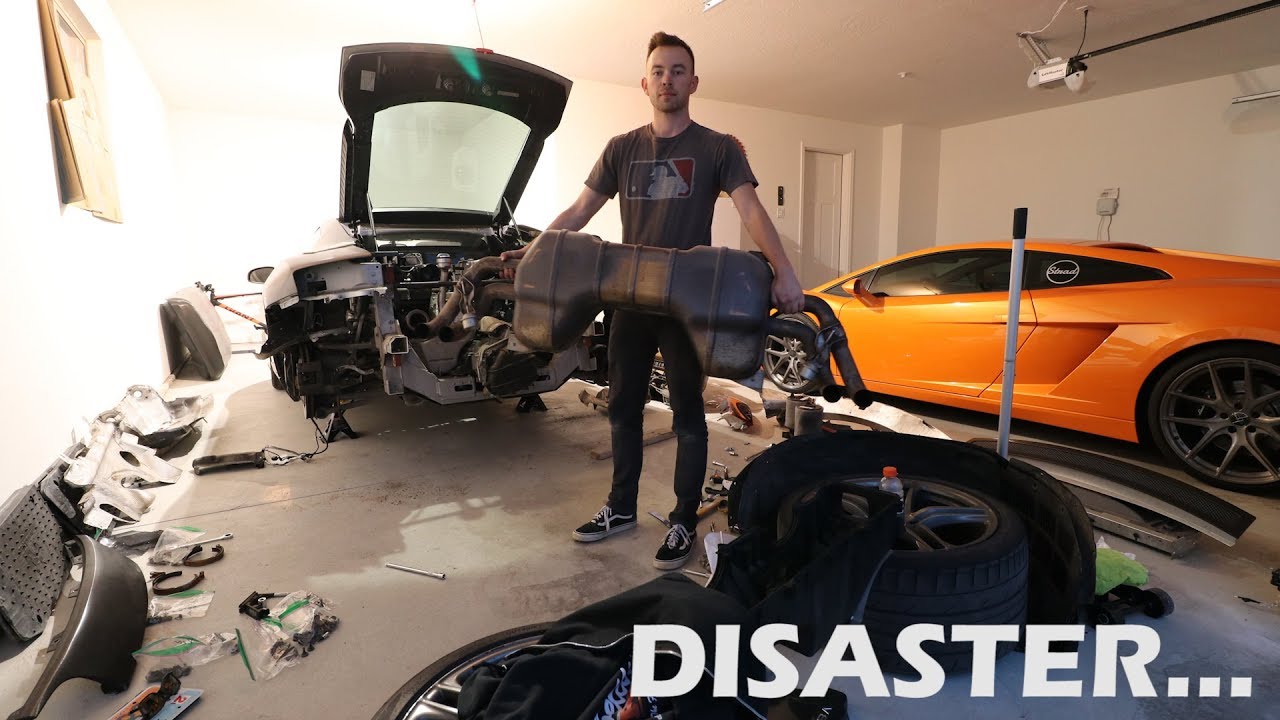 THIS is why I don't work on my supercars Audi R8 Exhaust Install Attempt