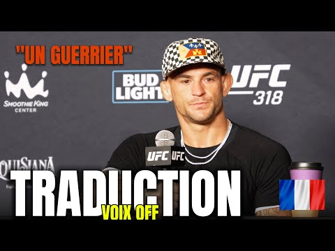 Dustin Poirier : J’aimerais qu’on se souvienne de moi comme d’un vrai guerrier | Traduction fr