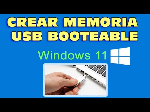 Como crear una memoria usb booteable con windows 11 2025