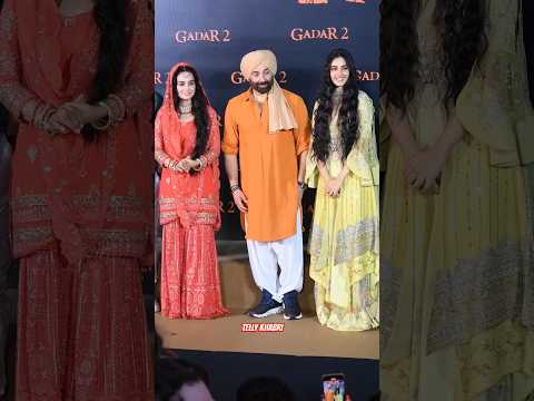 Gadar 2 official trailer launch All cast | Sunny Deol Ameesha Patel #shorts #gadar2trailer #gadar2
