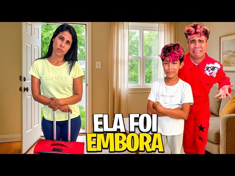 MINHA MÃE FOI EMBORA APÓS EU DESTRUIR SUA BEBÊ REBORN😱*Robson Abreu se arrependeu?