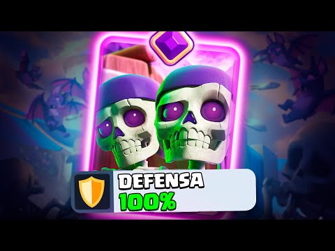 LA MEJOR CARTA DEFENSIVA DE CLASH ROYALE - BENIJU