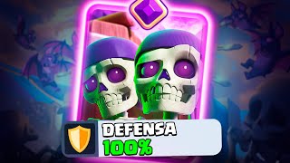 LA MEJOR CARTA DEFENSIVA DE CLASH ROYALE - BENIJU