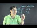 Inverse Operations in Mathematics
