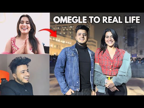 OMEGLE TO REAL LIFE - FINALLY I MET HER - OMEGLE VLOG - OMEGLE INDIA @muditomegle