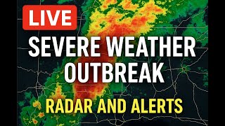 🔴 Friday Live SEVERE WEATHER- TORNADO OUTBREAK National Weather Radar & Alerts