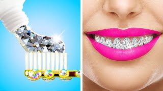 SFIDA VACANZE RICCO VS POVERO VS GIGA RICCO 💵 Art Hacks e Consigli di Viaggio DIY da 123 GO! TRENDS