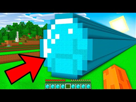 ENCONTRE EL DIAMANTE MAS GRANDE Y LARGO DE TODO MINECRAFT 😱