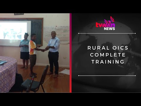 Rural OICs complete training