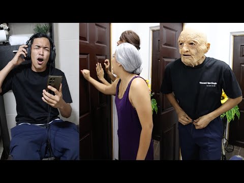 LARIN NO QUIERE SALIR DEL BAÑO CAGANDO 😂 | 1 HORA PARA REIR CON ALFREDO LARIN Y SUS AMIGOS DE TIKTOK