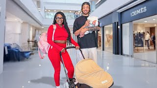 OUR FIRST TIME LEAVING THE HOUSE WITH OUR NEWBORN AS FIRST TIME PARENTS!