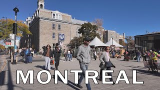 Montreal Autumn Walk in Plateau - October 2025