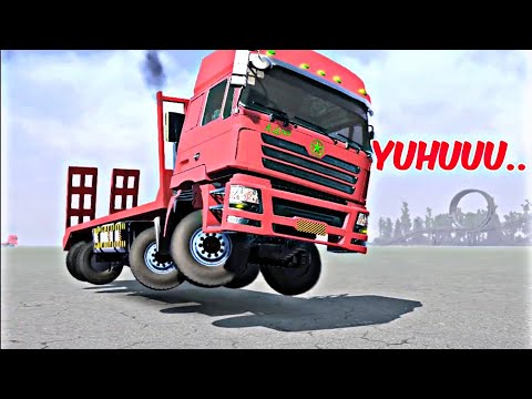 FUNNY TRUCKS in the world  - Pinky truck dance #xetảinhảy #trukdance