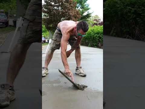 installing hurricane ties for a trailer concrete #diy #woodworking #concrete #construction