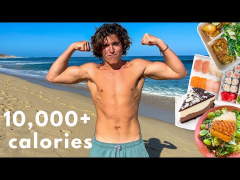 what my brother eats in a day (over 10,000 calories?!)