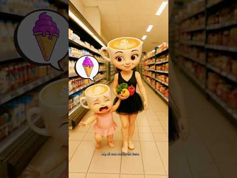 Brainrot | trốn ăn kem, cái kết lạnh cóng trong siêu thị 😱🍦 #brainrot #tungtungtungsahur