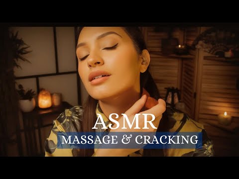 ASMR Massage and Neck Cracking for Sleep