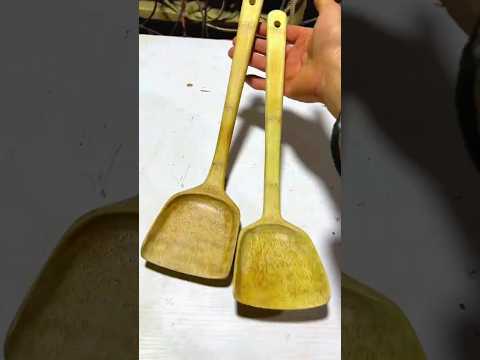 How To Make Beautiful Bamboo Spoon 🥣 😱😱 #shorts #shortsfeed #viral