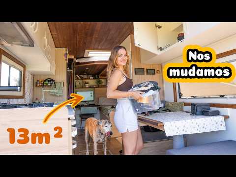 Nuestros primeros días viviendo en un CAMIÓN Camper 🚚 La MUDANZA - Vivir en ruta