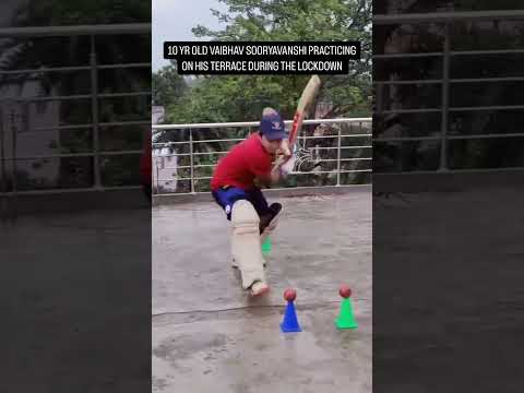 Vaibhav Suryavanshi 10 Years Old Video😍 #vaibhavsuryavanshi #ipl #ipl2025