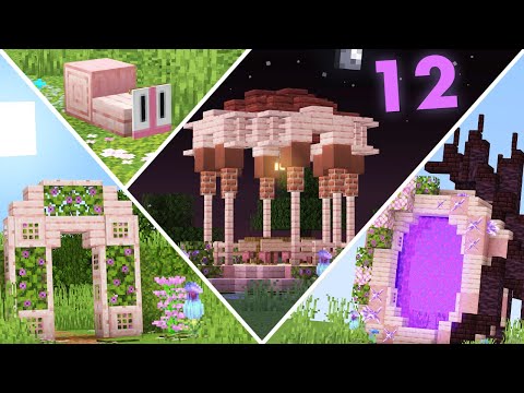 12 Minecraft Cherry Garden Builds and Decorations