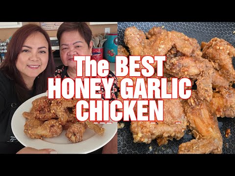 HONEY GARLIC CHICKEN - SO GOOD! A MUST-TRY!