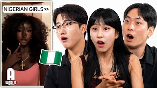Koreans react to "How Beautiful Nigeria Is" TikToks!