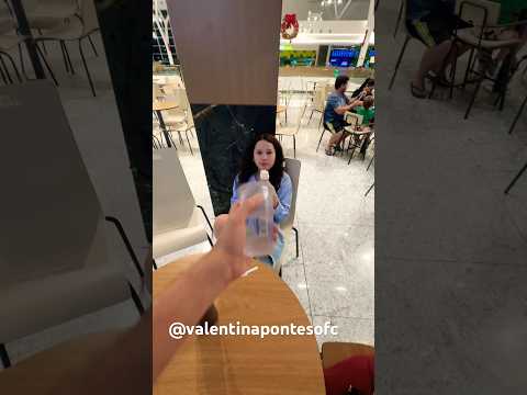 Eu joguei água nela! 🤣 #valentinapontesofc #familiapontes #vlog #rotinadodia
