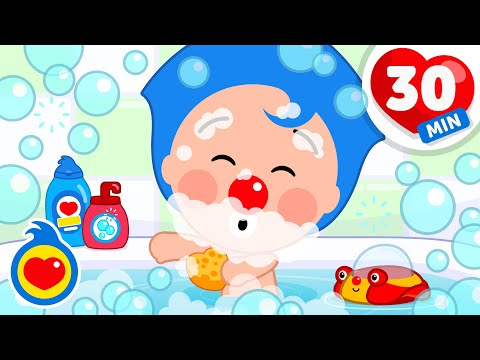 It's Bath Time! 🛁 🧼💦+ More Fun Kids Songs & Nursery Rhymes ♫ Plim Plim - The Kindness Hero