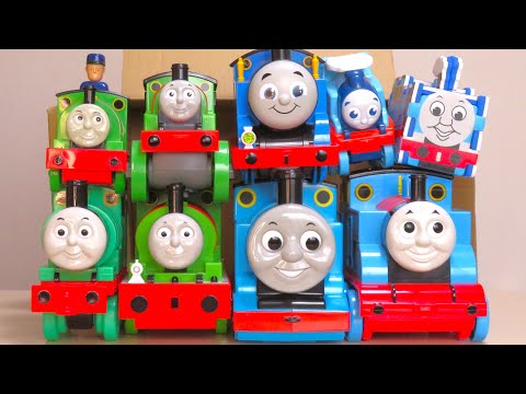 Thomas & Percy toys come out of the box