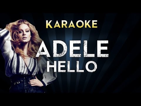 Adele – Hello (Karaoke Instrumental)