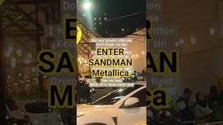 Enter Sandman Metallica #music #metal #rock #song