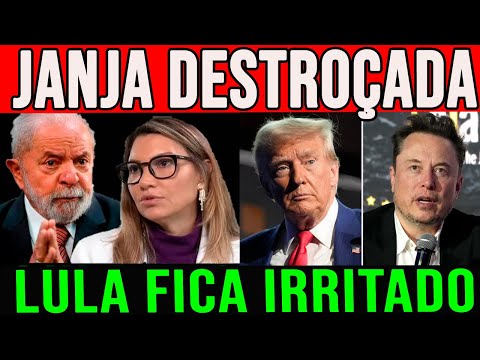 EXPLODIU nesse domingo! JANJA XINGA EM EVENTO ELON MUSK! LULA FICA IRRITADO ! JORNALISTA REVELA TUDO