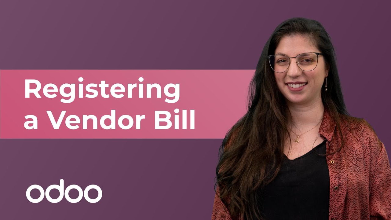 Registering a Vendor Bill | Odoo Accounting | 25.04.2022

Learn everything you need to grow your business with Odoo, the best open-source management software to run a company, ...