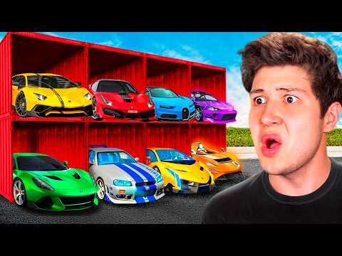 ABRIENDO CONTENEDORES de COCHES MILLONARIOS en GTA 5! 🚘💵 (Mods)
