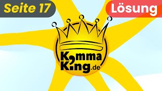 Infinitivgruppe vs Präpositionalphrase - Lösungen Seite 17 Kommaking
