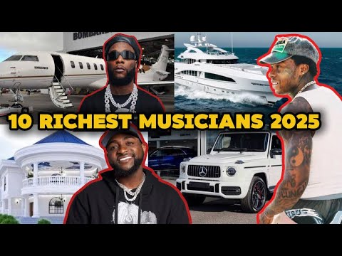 Top10 Richest Nigerian AfroBeat Musician in 2025 || HD VIDEO