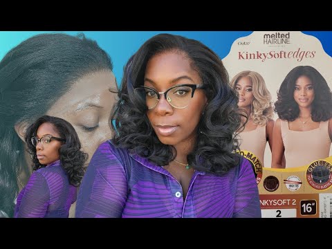 NEW! Outre KINKY SOFT EDGES Wig KINKY 2 | Before and After HOW TO Elevate Your Synthetic Wig Review